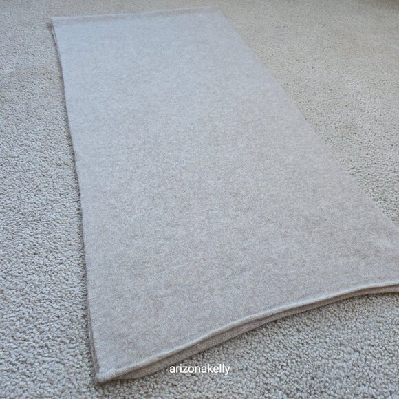 NWOT J. Crew Cashmere Wrap Heather Stone - Picture 10 of 15